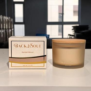 Imagem de Vela perfumada de soja para casa – Vela de aromaterapia de cera de soja natural, fragrância de longa duração, queima relaxante e limpa – perfeita para quarto, banheiro, presentes e decoração de casa