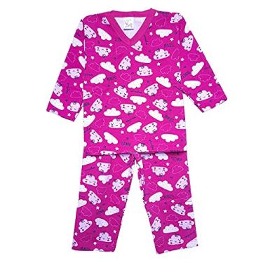 Imagem de Macacão Flanela Kigurumi Menino Menina Pijama 1 2 3 4 6 8