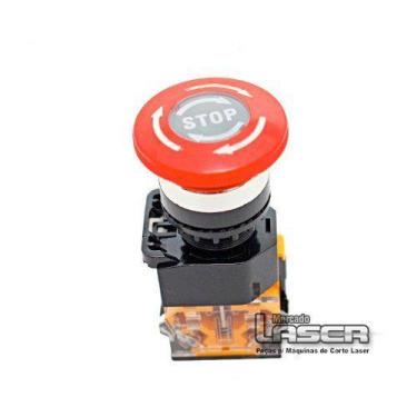 Imagem de Botão de emergência para máquinas de corte a laser - China