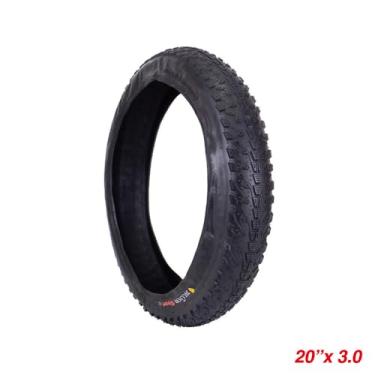 Imagem de Pneu de Borracha para Bicicleta Fat Bike Substituição Plegável Ciclismo em Pistas Neve Praia e Floresta