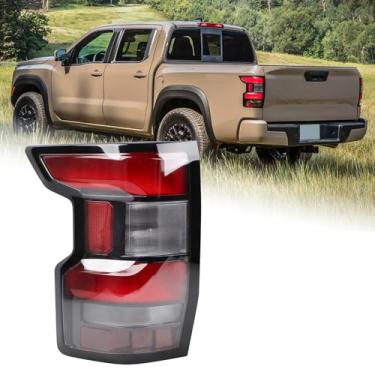 Imagem de KAMDKI Conjunto de luz traseira de LED LH adequado para 2022 2023 2024 Nissan Frontier Lâmpada de freio do lado esquerdo do motorista 26555-9BU1A 265559BU1A