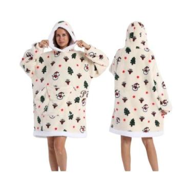 Imagem de Moletom Com Capuz Grande E Quente Para Adultos, Mulheres E Homens, Fan