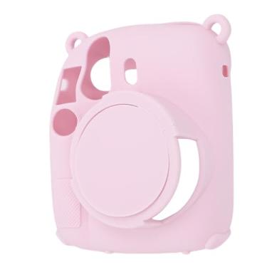 Imagem de Jopwkuin Câmera Protetora Caso Resistente a Riscos Anti Deslizamento Fino Macio Silicone Capa para Mini12 Fotografia Viagem (Róseo)