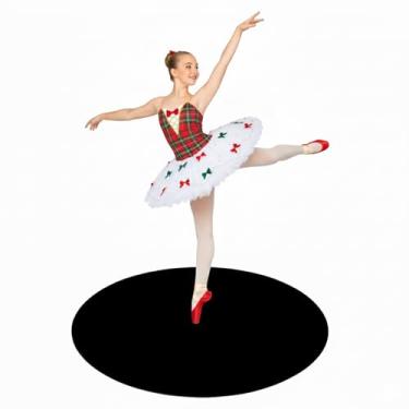 Imagem de Artan Balance Pista de dança para casa, estúdio, apresentação de palco ou festa ao ar livre, piso liso para balé, jazz ou sapateado, tapete de dança redondo para crianças e adultos