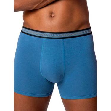 Imagem de Cueca Boxer Lupo 523-003, Azul, GG