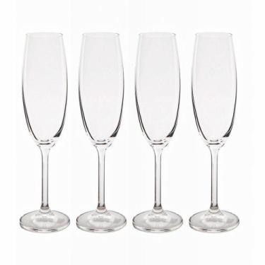 Imagem de Conjunto de Taças de Champanhe de Cristal Bohemia Gastro Colibri Crist