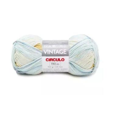 Imagem de Fio Vintage Círculo 100g Cor 9841 Cafuné - Efeito Multicolor - no-bran
