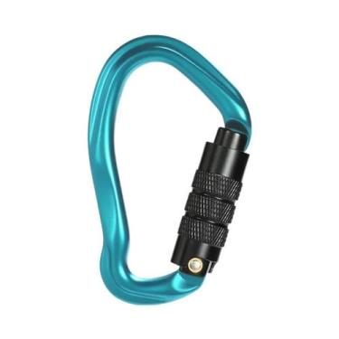 Imagem de Mosquetão Profissional 23KN Para Escalada CLIWIZ Em Alumínio 7075 Com 