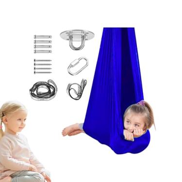 Imagem de Balanço Sensorial - Sensorial Versátil Para Crianças - Jogo Multifuncional Portátil Ajustável Para Relaxamento Quartos Brincadeiras Meditação