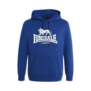 Imagem de Moletom Masculino Com Estampa De Leão Casual Hip Hop Streetwear Pullov