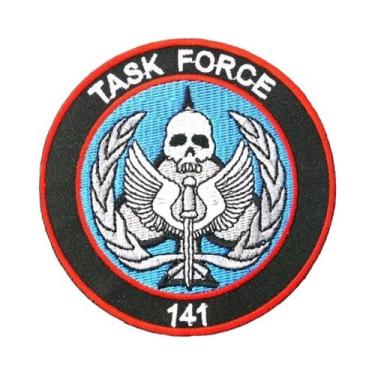 Imagem de Emblema Black OPS Bordado Com tiras autocolantes Para Mochilas Táticas