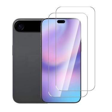 Imagem de Para iPhone 17 Air, 2 PCs com vidro temperado protetor de tela filme de vidro