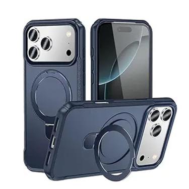 Imagem de KASENOVA Capa magnética para iPhone 17 Pro Max – Compatível com carregamento magnético e sem fio, proteção à prova de choque de grau militar com aderência fosca antiderrapante e biséis elevados da