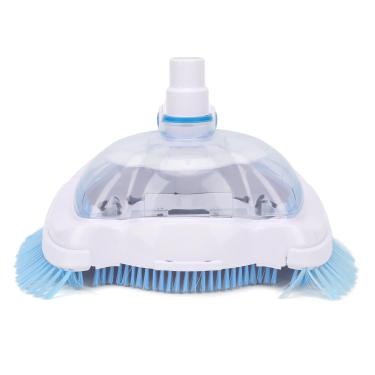 Imagem de Integração de limpeza de sucção de cabeça de vácuo de piscina manual Ferramentas de limpeza de piscina Alça ajustável Material ABS durável para piscinas subterrâneas acima do solo