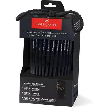 Imagem de Conjunto de Lápis de Cor EcoLápis SuperSoft - 72 Cores - Faber-Castell