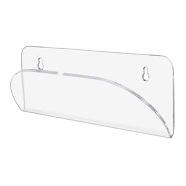 Imagem de menolana Suporte de parede para skate, organizador de skate longboard, suporte horizontal para exibição em casa, garagem ou quarto.