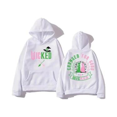 Imagem de Moletom Com Capuz Manga Longa Outono Inverno Estilo Retrô Punk Confort