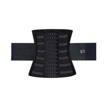 Imagem de Cinta Modeladora Feminina 3 Peças: Corset Redutor De Cintura, Faixa Ab
