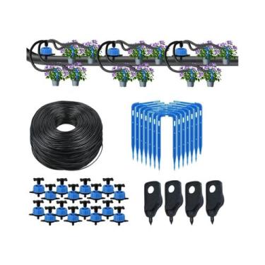 Imagem de Kit De Irrigação Por Gotejamento KESLA 10-100M Com Transmissor De 4 Vi