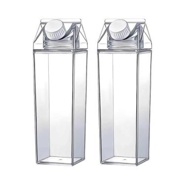 Imagem de Garrafa De Água Reutilizável Grande À Prova De Vazamentos Em Formato D