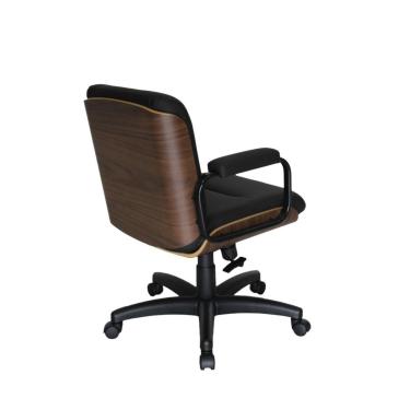 Imagem de Cadeira Eames Diretor Linha Capa em Madeira Preto