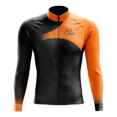 Imagem de Camiseta Sprint Poliester Cabani Estampada Manga Longa Masculina-Masculino