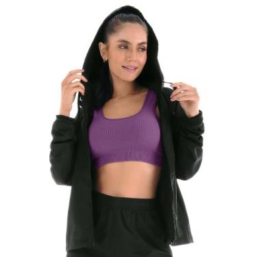 Imagem de Jaqueta Corta-vento Preto Zee Rucci, GG