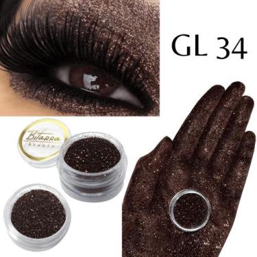 Imagem de Sombra asa de borboleta Glitter Cor GL 34 - Bitarra Beauty micropartic