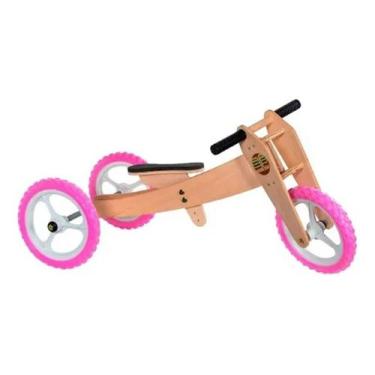 Imagem de Bicicleta Sem Pedais - Wood Bike Brinquedo Educativo - Wood Bikes, Ros
