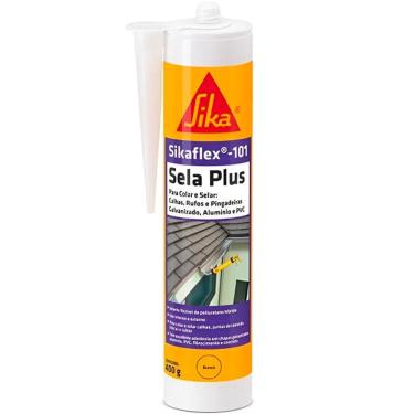Imagem de Selante Sikaflex 101 Sela PLUS 400G Branco Sika