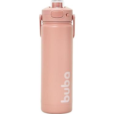 Imagem de Copo Termico Parede Dupla 600ML Rose Buba