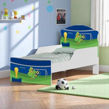 Imagem de Bi Cama Juvenil Zap Copa do Mundo Brasil com Colchões