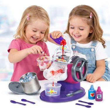 Imagem de Sorveteria Infantil Acessorio Sorvete Maquina Pote Colher - Lugo Brinq