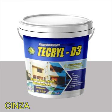 Imagem de Manta Acrilica Liquida Impermeabilizante Piscinas Lajes Telhados Banhe