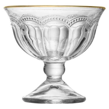 Imagem de Taça para Sobremesa Lyor Belle Epoque com Fio de Ouro 180ml - Wolff
