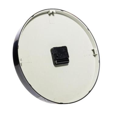 Imagem de Relógio de Parede Lyor de Plástico Branco 30,5cm x 4,5cm