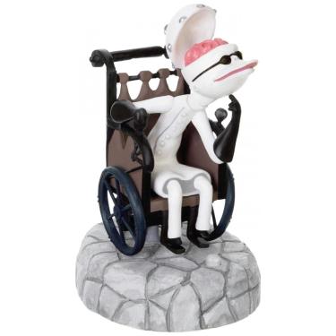 Imagem de Enfeite de Natal Hallmark Keepsake Disney Tim Burton The Nightmare Before Christmas Dr. Finkelstein com Luz e Som, Plástico, 6,4 x 11 x 7