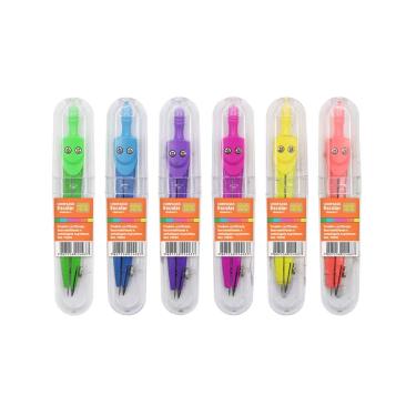 Imagem de Compasso Escolar Leonora Neon Ferver Color