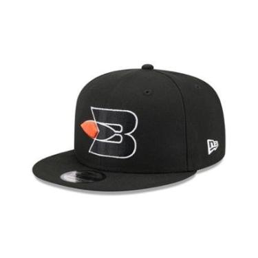 Imagem de BONE NEW ERA 9FIFTY BUFFALO BRAVES NBA HARDWOOD PRETO-Masculino