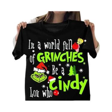 Imagem de Camiseta De Natal Impressa Em 3D Preta, Moda Casual Confortável De Ver