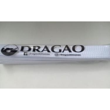 Imagem de Faixa Dragão para kimôno judô de 2,85 m. (branca)