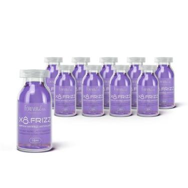 Imagem de Kit com 10 Ampolas para Cabelo Xô Frizz Forever Liss