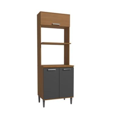 Imagem de Armário de Cozinha Torre Quente Micro.+Forno 3 porta 70cm T627 Linna K