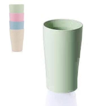 Imagem de Copo Fibra de Bambu Natural 290ml p/ Piscina Não Quebra - Chinatown, V