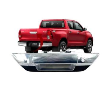 Imagem de Maçaneta Cromada Da Tampa Traseira Hilux 2016 2017 Novo - TCP, Cromado