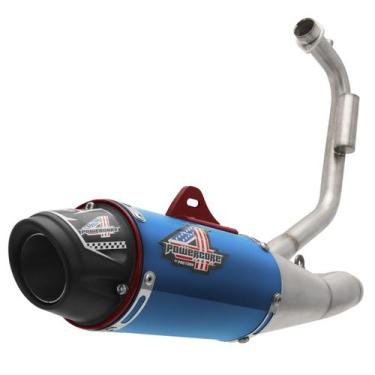 Imagem de Escapamento Pro Tork Powercore 4 Compat. C/ Cb 300 F 2023 A 2025, AZUL
