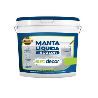 Imagem de Manta Líquida Impermeabilizante Eurodecor Flexível Alta Proteção Contr