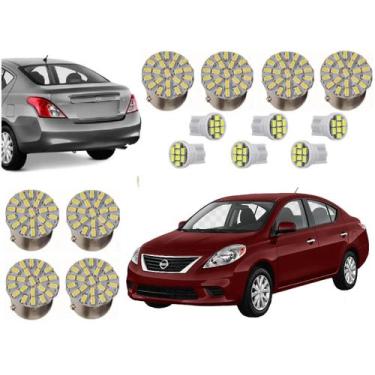 Imagem de Lâmpadas led versa 11 12 13 14 15 a 17 + teto e porta malas - VELOX TI