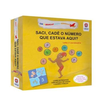 Imagem de Livro - Ler e Brincar Basta Começar - Saci, cadê o número que estava a