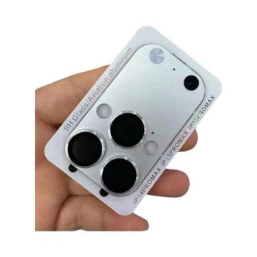 Imagem de Capa Protetora De Câmera Em Metal Para iPhone 14 15 16 17 pro Max Com 